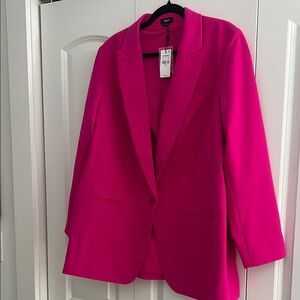 Express Fuchsia Blazer